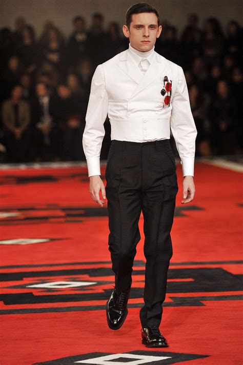 prada men's villain show|Prada villains fashion show.